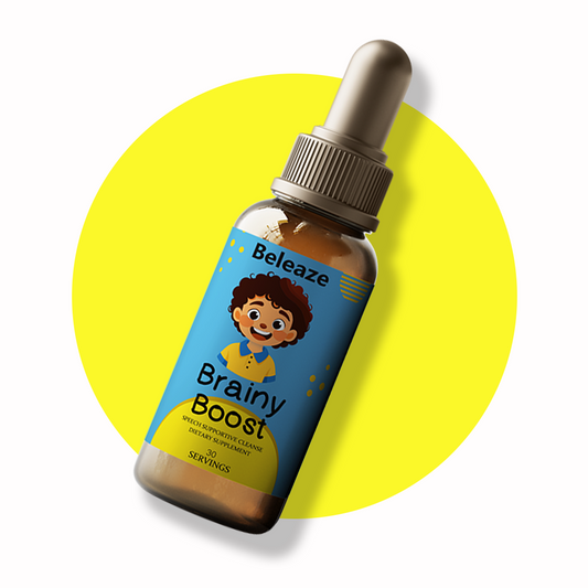 Brainy Boost - Liquid Herbal Focus Supplement with Ginkgo Biloba