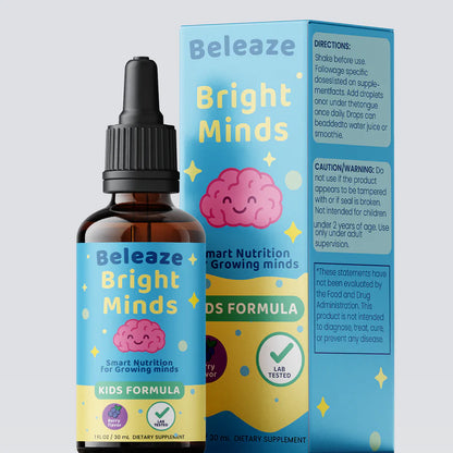 Beleaze™ Speech Support Speech Support + Gut Cleanser + Folate